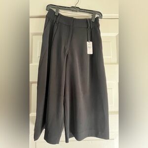 NWT Express High Waisted Pleated Gaucho Pant
Pitch Black 58